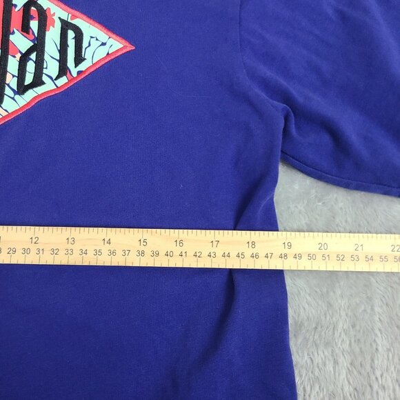 Nike Air Jordan‎ DNA Diamond Logo Embroidered Royal Blue Men's Size Medium Tee - Picture 3 of 8